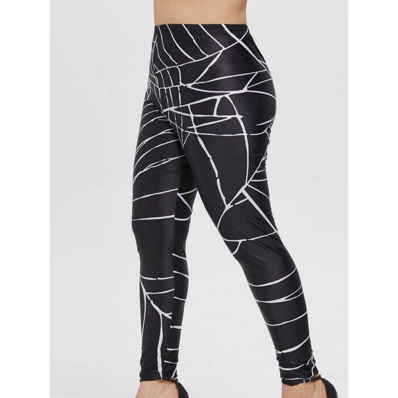 Printed High Waist Leggings